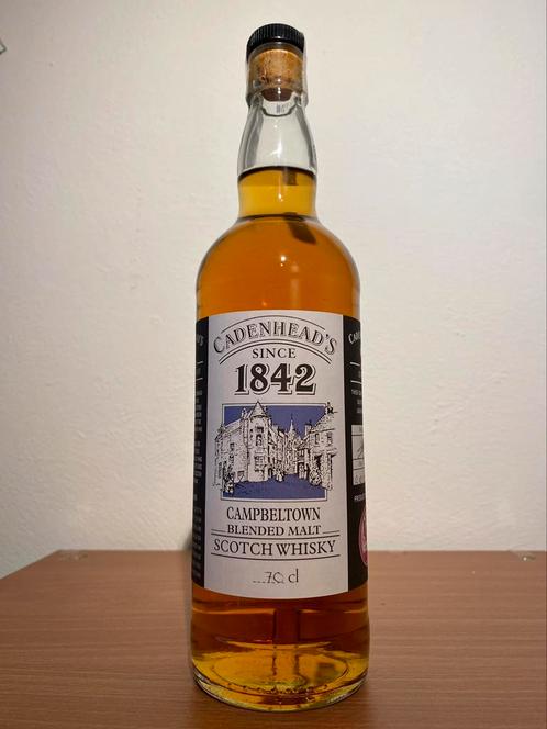 Whisky Cadenhead’s Campbeltown Blended Malt, Collections, Vins, Pleine, Enlèvement ou Envoi