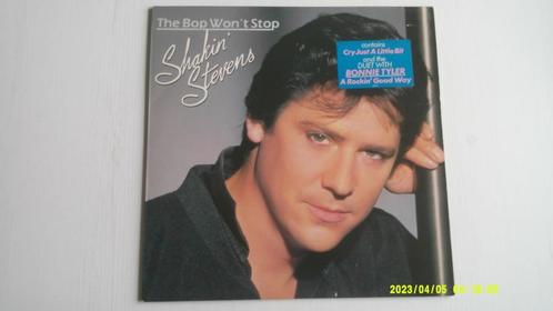 Shakin' Stevens – The bop won't stop (LP), Cd's en Dvd's, Vinyl | Pop, Gebruikt, Ophalen of Verzenden