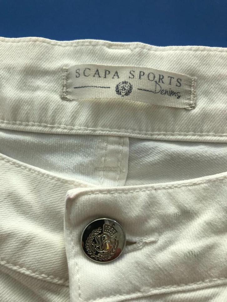 SCAPA lange broek(stretch), Kleding | Dames, Broeken en Pantalons, Zo goed als nieuw, Maat 38/40 (M), Wit, Lang, Ophalen