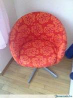 fauteuil dans les tons de orange, Enlèvement, Utilisé