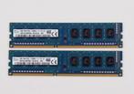 Mémoire 2x4Gb. PC3L 12800E DDR3, Informatique & Logiciels, Mémoire RAM, Comme neuf, Desktop, Enlèvement ou Envoi, DDR3