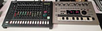 Combo roland tr8s en mc303 beschikbaar voor biedingen