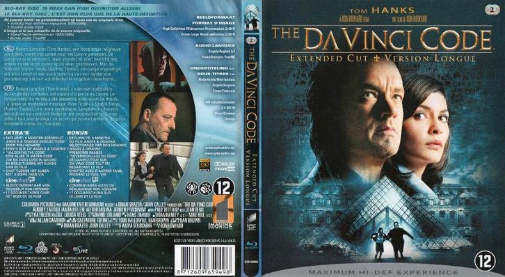 the da vinci code (blu-ray + blu-ray bonus) neuf, CD & DVD, Blu-ray, Comme neuf, Thrillers et Policier, Enlèvement ou Envoi