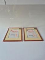 Lot de 2 cadres SIGMA bois – NEUFS sous blister, Huis en Inrichting, Woonaccessoires | Lijsten, Ophalen of Verzenden, Nieuw, Hout