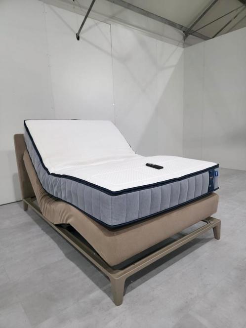 Auping Criade Elektrisch Boxspring 120x200, Huis en Inrichting, Slaapkamer | Boxsprings, Zo goed als nieuw, 120 cm, 200 cm, Ophalen of Verzenden