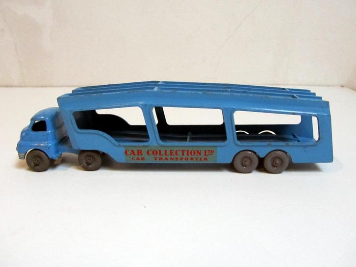 Matchbox Accessory Pack A2 Car Transporter MW/GPW uit 1957, Hobby en Vrije tijd, Modelauto's | Overige schalen, Gebruikt, Bus of Vrachtwagen