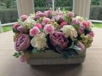 GRAFSTUKJE KUNSTBLOEMEN 35 OP 35 CM, Ophalen, Nieuw, Buiten