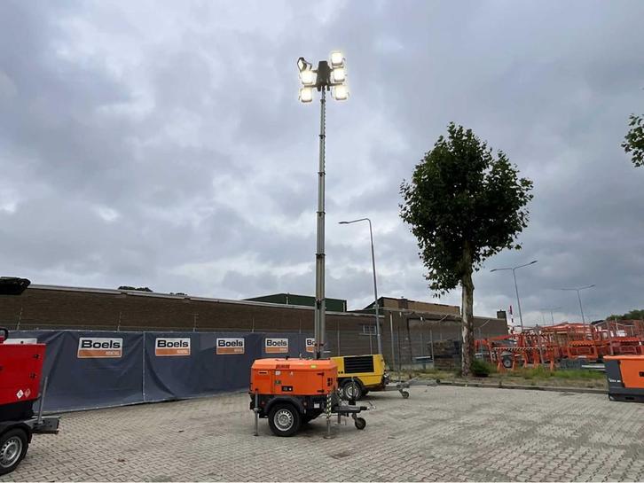 2015 Generac Mobile Products VB9 LED Lichtmast aggregaat aan, Auto diversen, Aanhangers en Bagagewagens, Gebruikt