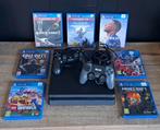 PS4 SLIM 500Go + 2 MANETTES+ 7JEUX, Ophalen, Met 2 controllers, Zo goed als nieuw, Slim