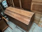 Eiken kist koffer, Ophalen, Gebruikt, 100 tot 150 cm, 50 tot 75 cm