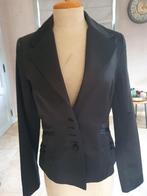 Zwarte blazer Bruphils maat smal, Kleding | Dames, Ophalen, Zo goed als nieuw, Zwart