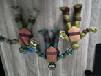 3 grote ninja turtles 26 cm, Verzamelen, Poppetjes en Figuurtjes, Ophalen of Verzenden, Zo goed als nieuw