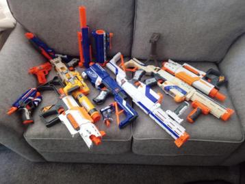 NERF speelgoedwapens - 10 stuks