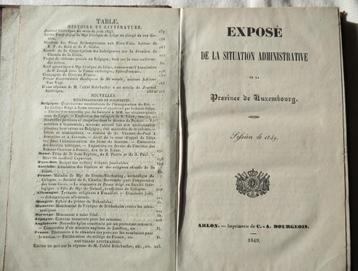 Over de situatie in de provincie Luxemburg beschikbaar voor biedingen