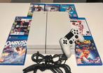 Witte PS4 + 1 controller + 7 games+kabels, Games en Spelcomputers, Spelcomputers | Sony PlayStation 4, Ophalen of Verzenden, Zo goed als nieuw
