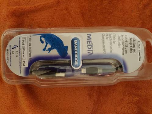 USB‑A naar Lightning kabel 2 m – iPhone / iPad / iPod, Telecommunicatie, Mobiele telefoons | Telefoon-opladers, Nieuw, Apple iPhone