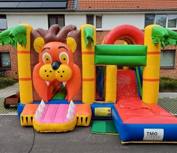 Te koop springkasteel Leeuw, Enlèvement, Utilisé