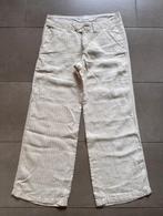 linnen broek Esprit maat 36 (nr7216), Kleding | Dames, Broeken en Pantalons, Gedragen, Beige, Lang, Esprit