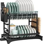 Égouttoir en acier inoxydable noir | LIVRAISON GRATUITE, Maison & Meubles, Cuisine | Vaisselle, Neuf, -, -, Autres types