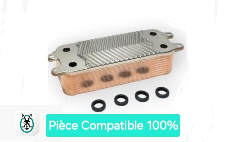 Vaillant échangeur à plaque, 20 plaques (Pièce Compatible), Verzamelen, Overige Verzamelen, Nieuw, Ophalen of Verzenden