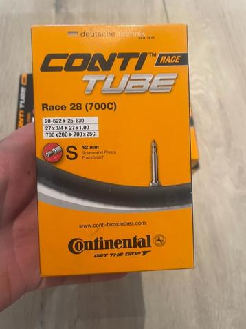 8 X binnenband racefiets Continental 28"  beschikbaar voor biedingen