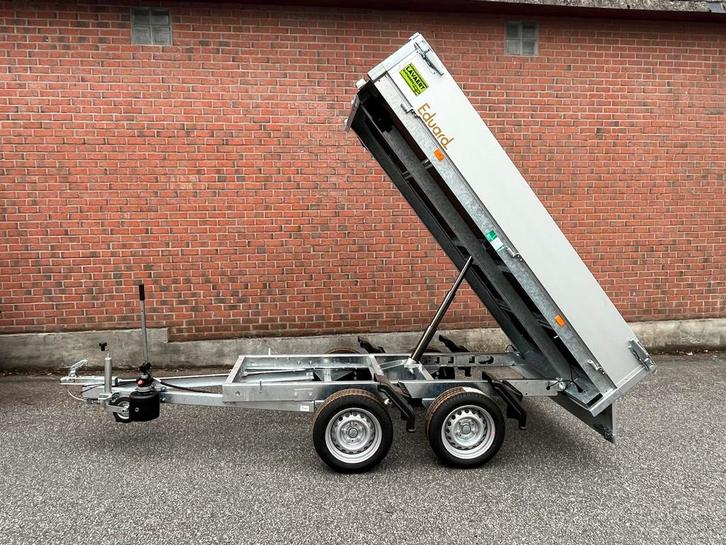Nieuwe Kipper Eduard 256x150 handpomp MTM 750Kg, Auto diversen, Aanhangers en Bagagewagens, Nieuw, Ophalen