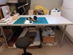 tekentafel/bureau hoog/laag, Huis en Inrichting, Bureaus, Ophalen, In hoogte verstelbaar, Zo goed als nieuw, Bureau