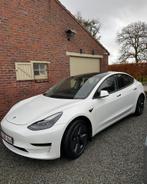 Tesla model 3 met warmtepomp, Auto's, Tesla, Automaat, Zwart, Wit, Leder