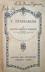 T. Tembarom - 1913 - Frances Hodgson Burnett (1849-1924), Enlèvement ou Envoi, Utilisé, Frances Hodgson Burnett