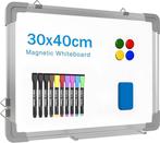 Magnetisch whiteboard | 30 x 40 | GRATIS LEVERING, Huis en Inrichting, Woonaccessoires | Memoborden, -, Verzenden, -, Nieuw