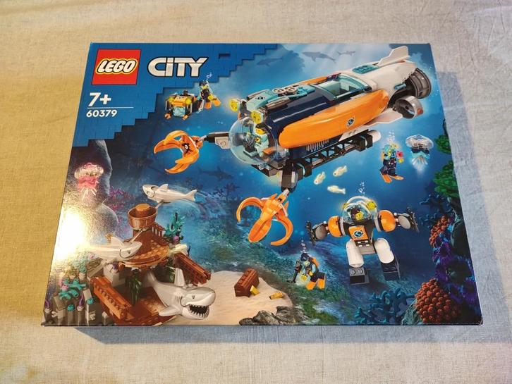 Lego City 60379 – Duikboot voor diepzeeonderzoek, Kinderen en Baby's, Speelgoed | Duplo en Lego, Nieuw, Lego, Complete set, Ophalen of Verzenden