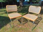 2 cesca-stoelen in nieuwstaat, naar ontwerp  Marcel Breuer, Huis en Inrichting, Ophalen, Zo goed als nieuw