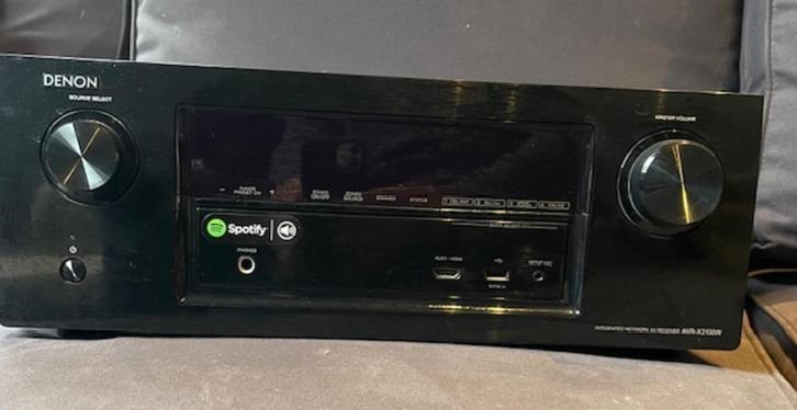 Denon receiver AVR-X2100W, Audio, Tv en Foto, Versterkers en Ontvangers, Gebruikt, 7.1, 120 watt of meer, Denon, Ophalen