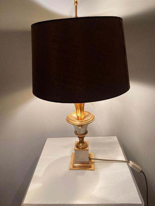 Lamp Stijl Maison Charles Goud Chroom Palm, Antiquités & Art, Antiquités | Éclairage, Enlèvement ou Envoi