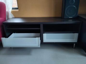 Ikea tv meubel zwart, 2 stuks beschikbaar beschikbaar voor biedingen