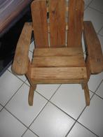 Vintage 70' handgemaakte kinderschommelstoel gemaakt in een, Kinderen en Baby's, Kinderstoelen, Ophalen, Zo goed als nieuw