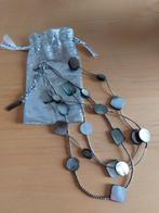 halskettingen, Bijoux, Sacs & Beauté, Colliers, Enlèvement ou Envoi, Comme neuf, Argent, Autres matériaux