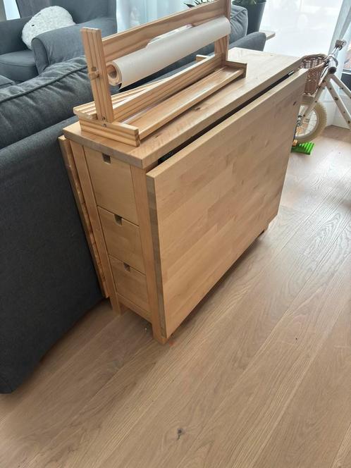 NORDEN IKEA houten tafel, Huis en Inrichting, Tafels | Statafels, Zo goed als nieuw, Ophalen