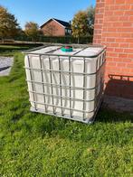 Ibc vat 1000L - gereinigd, Tuin en Terras, Regentonnen, Ophalen