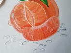 Peinture acrylique  80 x 60 cm, Ophalen