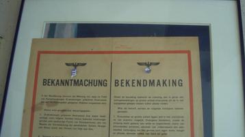 Affiche originale no 1 de la Seconde Guerre mondiale, Enlèvement ou Envoi