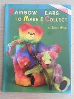 Livre : Rainbow Bears, à fabriquer & collectionner, Livres, Utilisé, Enlèvement ou Envoi, Broderie ou Couture