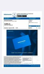 2 kaartjes circus camille op 1 agustus, Juillet