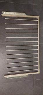 Porte-pantalons coulissant, gris-beige, 1m, Maison & Meubles, Enlèvement, Comme neuf