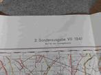 Landkaart Oorlog Guerre Duitsland Wallonië Hitler Leger 1941, Envoi, Armée de terre, Photo ou Poster