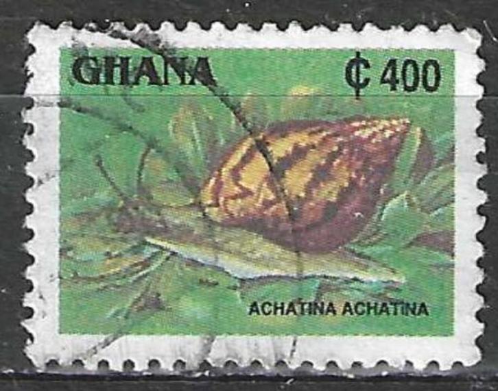 Ghana 1991 - Stampworld 1606 - Ghanese tijgerslak (ST), Postzegels en Munten, Postzegels | Afrika, Verzenden