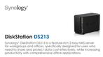 NAS Synology DS213 (zonder disks), Computers en Software, NAS, Ophalen, Gebruikt