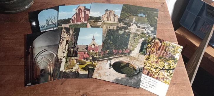 Set ansichtkaarten Trappistenabdij van Orval #1, Verzamelen, Biermerken, Zo goed als nieuw, Overige typen, Overige merken, Ophalen of Verzenden