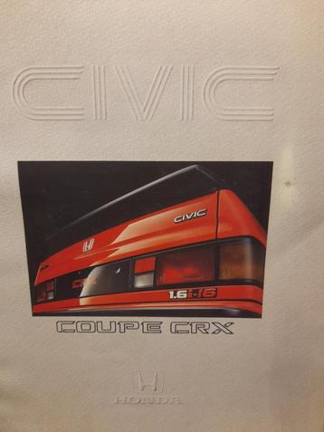 Brochure Honda CRX 1.6 16v