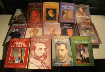 14 Prachtige Franstalige Biografieen van Henri Troyat beschikbaar voor biedingen
